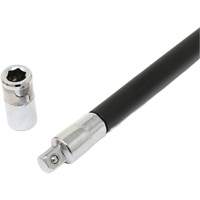 Extra Long Flex Driver with 1/4" Sq. x 1/4" Hex Adapter Ontario Safety Products