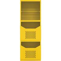 Spill Control Cabinet, 1 Shelves, 72" H x 24" W x 24" D, Steel, Grey FM034 | Ontario Safety Product
