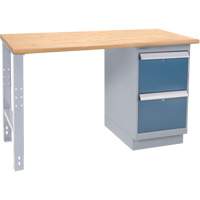 Industrial-Duty Workbench, Door w/ Drawer Combination, 1000 lbs Cap., 72" W x 36" D, 34" H FN349 | Ontario Safety Product
