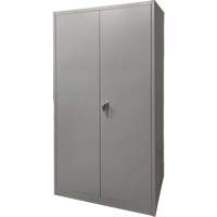 Storage Cabinet, Steel, 4 Shelves, 78" H x 36" W x 24" D, Grey Ontario Safety Products