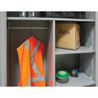 Combination Storage Cabinet, 36" W x 18" D x 72" H, Grey Ontario Safety Products