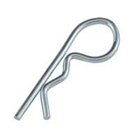 Cotter Pin, 5/32" Dia., 2-15/16" L, Zinc Plated Ontario Safety Products