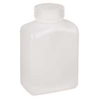 Easy-Grip Space-Saver Bottles, Rectangular, 16 oz., Plastic Ontario Safety Products