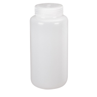 Bouteilles &agrave; large ouverture, Ronde, 8 oz, Plastique Ontario Safety Products