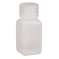 Bouteilles peu encombrantes &agrave; prise facile, Carr&eacute;e, 2 oz, Plastique Ontario Safety Products