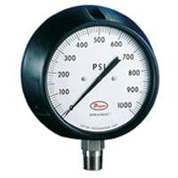 7000B Series Spirahelic<sup>®</sup> Grade A Direct Drive Pressure Gauge, 4-1/2" , 0 - 300 psi, Bottom Mount, Analogue HD254 | Ontario Safety Product