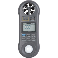 Thermo-Anemometer with ISO Certificate, Not Data Logging, 0.2 - 30.0 m/sec Air Velocity Range NJW113 | Ontario Safety Product