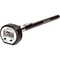 Stem Thermometers, Contact, Digital, -40.0-302.0°F (-40.0-150.0°C) Ontario Safety Products