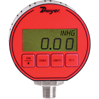 Pressure Gauge, 3" , 0 - 5000 psi, Bottom Mount, Digital IA383 | Ontario Safety Product
