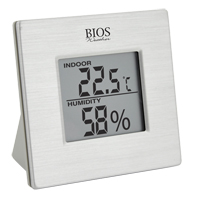 Indoor Thermometers for Humidity & Temperature, Contact, Digital, -58-158°F (-50-70°C) Ontario Safety Products
