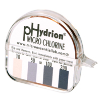 pHydrion CM-240 Hydrion Chlorine Test Paper IB866 | Ontario Safety Product