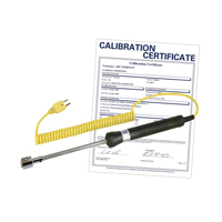 Surface Thermocouple Probe (includes ISO Certificate), 500 °C (932°F) Max. Temp. IB917 | Ontario Safety Product