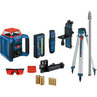 Revolve2000 Self-Leveling Horizontal/Vertical Rotary Laser Kit, 2000' (609.6 m), 670 Nm IC595 | Ontario Safety Product