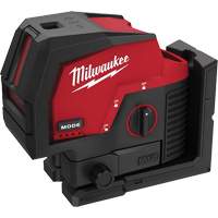 M12™  Green Cross Line and Plumb Points Cordless Laser (Tool Only) IC625 | Ontario Safety Product