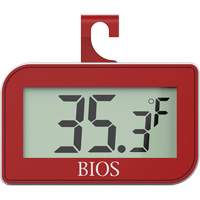 Fridge/Freezer Thermometer, Non-Contact, Digital, -4-122°F (-20-50°C) IC666 | Ontario Safety Product