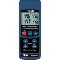 Data Logging Thermocouple Thermometer with NIST Certificate IC724 | Ontario Safety Product
