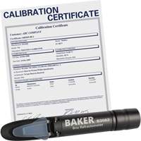 R&eacute;fractom&egrave;tre avec certificat ISO, Analogue (verre-regard)-Num&eacute;rique, Br Ontario Safety Products