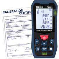 Laser Distance Meter with ISO Certificate, 0' - 164' (0 m - 50 m) Range, Digital (Electronic) IC858 | Ontario Safety Product