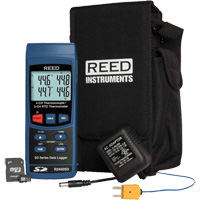 Thermom&egrave;tre &agrave; enregistrement de donn&eacute;es et sondes de thermocouple four/cong&eacute;lateur Ontario Safety Products