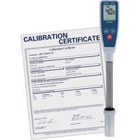 Long Stem pH Meter with Traceable Certificate Ontario Safety Products