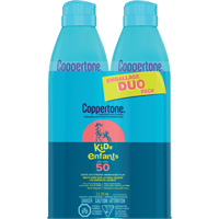 &eacute;cran solaire r&eacute;sistant &agrave; l'eau Kids, FPS 50, A&eacute;rosol Ontario Safety Products