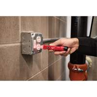 D&eacute;tecteur de tension avec DEL et testeur de prise DDFT, 50 V - 1000 V, Alerte Affichage & son Ontario Safety Products