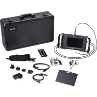 High-Performance Videoscope Kit with Dual HD Camera & Long Camera Probe, 1280" L x 720" W Display, 1024 x 600 pixels, 4.9 mm (0.19") Camera Head Ontario Safety Products