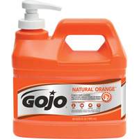 Natural Orange Hand Cleaner, Pumice, 1.89 L, Pump Bottle, Citrus/Orange Ontario Safety Products