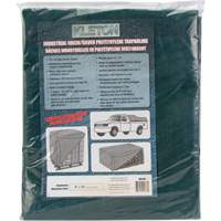 Tarp, Heavy-Duty, Green, 8' x 6' x 9 mils Ontario Safety Products