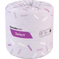 Papier hygi&eacute;nique Pro Select, 2 Pli, 500 Feuilles/Rouleu, Blanc Ontario Safety Products