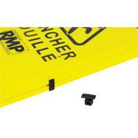 Safety Wet Floor Sign, Bilingual with Pictogram Ontario Safety Products
