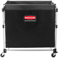 Collapsible X-Cart, Steel, 24" W x 36" D x 34" H, 220 lbs. Capacity JD470 | Ontario Safety Product
