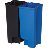 Slim Jim<sup>®</sup> Waste Container Dual Liner, 8 US gal. JG854 | Ontario Safety Product
