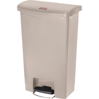 Slim Jim<sup>®</sup> Waste Container, Resin, 13 US gal. Capacity JG875 | Ontario Safety Product
