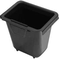 Waste Container, Deskside, Polyethylene, 4-1/4 US Qt. Ontario Safety Products