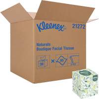 Papiers-mouchoirs Naturals Boutique* de Kleenex, 2 pli, 7,8" lo x 8,3" la, 95 feuilles/boîte Ontario Safety Products