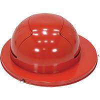 Drum Waste Disposal Top, Dome Lid, Metal, Fits Container Size: 23-1/2" Dia. JL027 | Ontario Safety Product