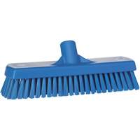 Brosse &agrave; r&eacute;curer pour planchers et murs, Crins Ferme, 12", Polyester, Bleu Ontario Safety Products