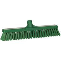 T&ecirc;te de balai-brosse &agrave; soies combin&eacute;es, Crins Cors&eacute;/Fin, 16-1/2", Polyester, Vert Ontario Safety Products