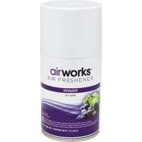 AirWorks<sup>®</sup> Metered Air Fresheners, Vineyard, Aerosol Can JM612 | Ontario Safety Product