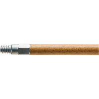 Handle with Metal Tip, Wood, ACME Threaded Tip, 1-1/8" Diameter, 60" Length JM820 | Ontario Safety Product