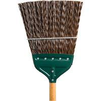 Track & Switch Broom, Wood Handle, Polypropylene Bristles, 52" L Ontario Safety Products