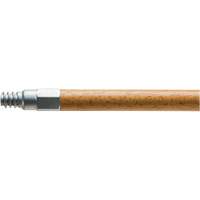 Handle with Metal Tip, Wood, ACME Threaded Tip, 15/16" Diameter, 54" Length JN096 | Ontario Safety Product