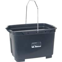 Seau double, Capacit&eacute; de 4,75 gal. US (19 pintes), Gris Ontario Safety Products