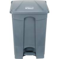 Step-On Garbage Can, Plastic, 12 US gal. Capacity Ontario Safety Products