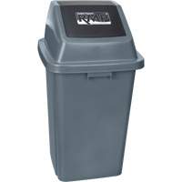 Poubelle, Plastique, 26 gal. US Ontario Safety Products