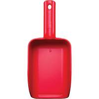 Small Hand Scoop, Plastic, Red, 32 oz. JN845 | Ontario Safety Product