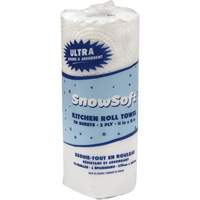 Snow Soft Premium Kitchen Towels, 2 Ply, 70 Sheets/Roll, 8" W, 11" L Ontario Safety Products