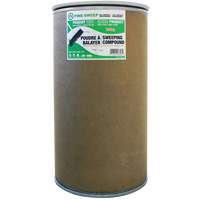 Pine Sweep Dust Buster Sweeping Compound, Drum, 220.46 lbs. (100 kg) Ontario Safety Products