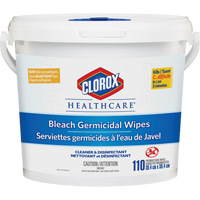 Healthcare<sup>®</sup> Disinfecting Bleach Wipes, 110 Count JO248 | Ontario Safety Product